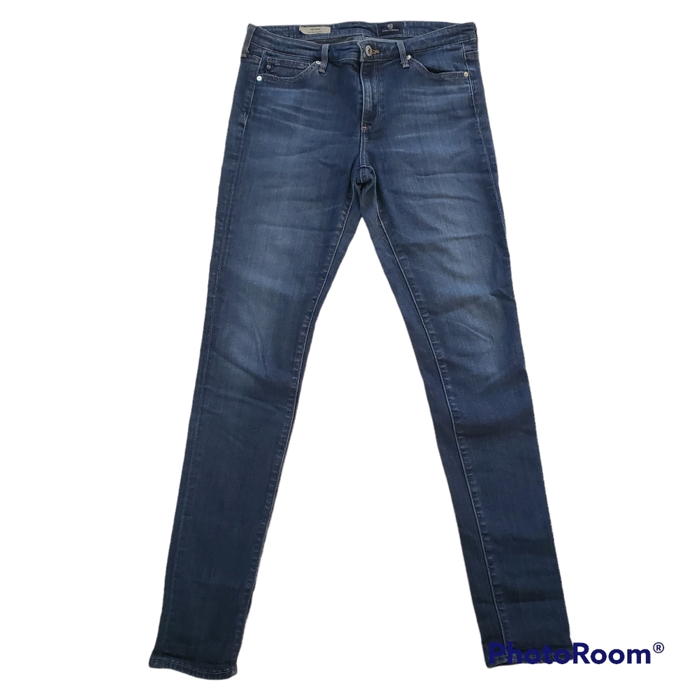 Ag Adriano Goldschmied the Middi mid rise legging jeans 28R denim
